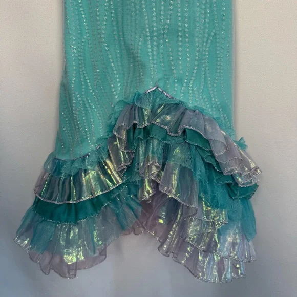 ❤️3/$30 Disney Store Ariel Little Mermaid Dress Up Costume Shimmer Fin -XXS(2/3) - Picture 8 of 12